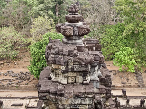 Arsitektur kuno kompleks candi Angkor, Siem Reap — Stok Foto