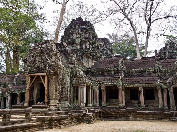 Mimarlık antik tapınak karmaşık Angkor, Siem Reap — Stok fotoğraf