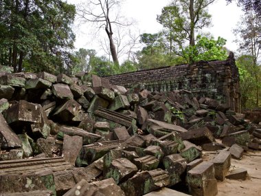 Mimarlık antik tapınak karmaşık Angkor, Siem Reap