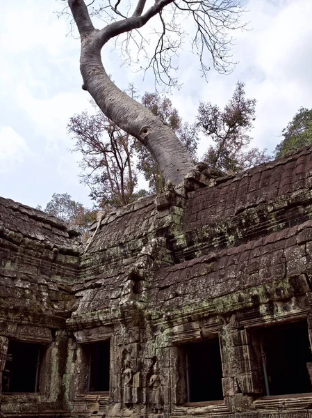 Архітектура стародавнього храму комплекс Ангкор, Siem Reap — стокове фото