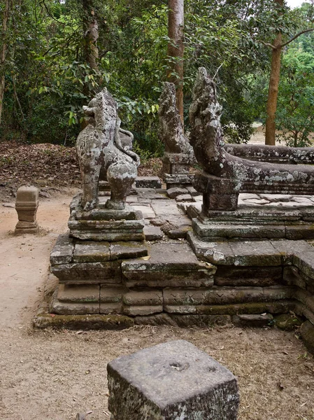 Architecture du temple antique Angkor, Siem Reap — Photo