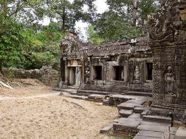 Mimarlık antik tapınak karmaşık Angkor, Siem Reap