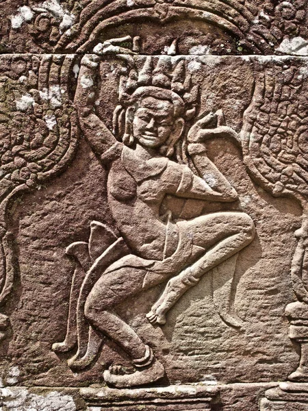 Mimarlık antik tapınak karmaşık Angkor, Siem Reap — Stok fotoğraf