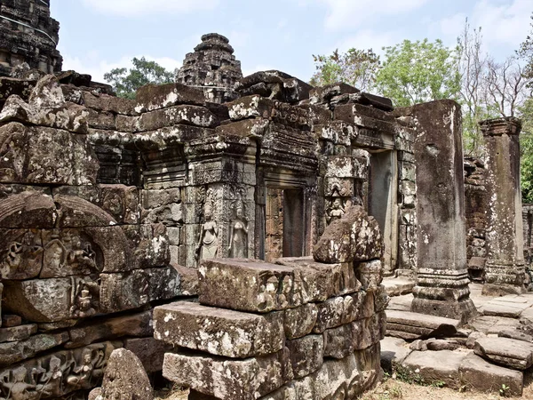 Mimarlık antik tapınak karmaşık Angkor, Siem Reap — Stok fotoğraf