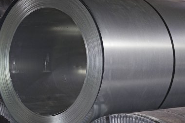 Stokta soğuk haddelenmiş galvanizli çelik ruloları