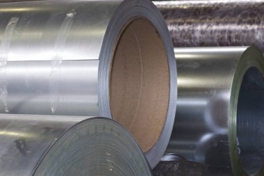 Stokta soğuk haddelenmiş galvanizli çelik ruloları