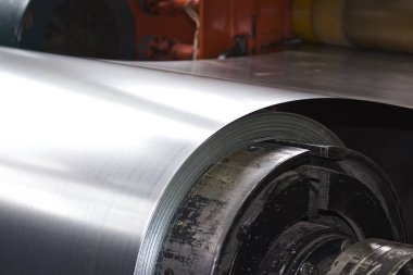 Stokta soğuk haddelenmiş galvanizli çelik ruloları