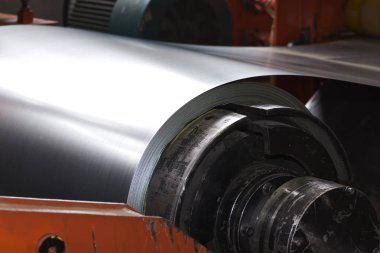 Stokta soğuk haddelenmiş galvanizli çelik ruloları