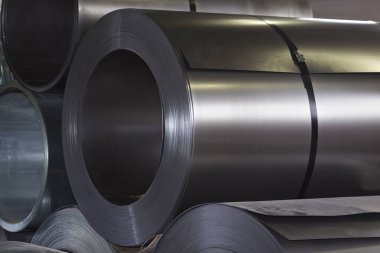Stokta soğuk haddelenmiş galvanizli çelik ruloları