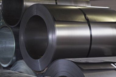 Stokta soğuk haddelenmiş galvanizli çelik ruloları