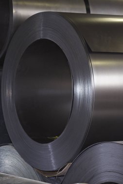 Stokta soğuk haddelenmiş galvanizli çelik ruloları