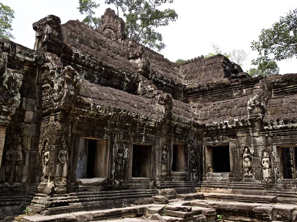 Mimarlık antik tapınak karmaşık Angkor, Siem Reap — Stok fotoğraf