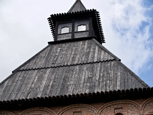 Antiguo complejo arquitectónico Fortaleza Tula Kremlin — Foto de Stock