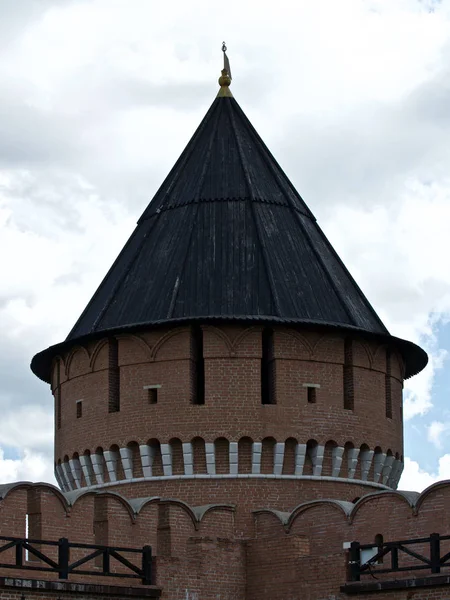 Uralter architektonischer komplex festung tula kremlin — Stockfoto