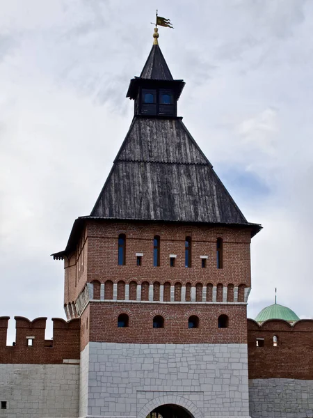 Starożytny Kompleks architektoniczny Twierdza Tula Kremlin — Zdjęcie stockowe