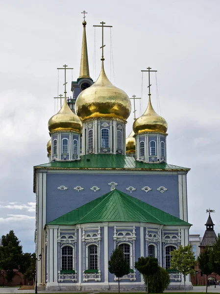 Antiguo complejo arquitectónico Fortaleza Tula Kremlin — Foto de Stock