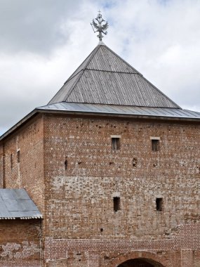 Antik mimari kompleksi Zaraisk Kremlin Kalesi
