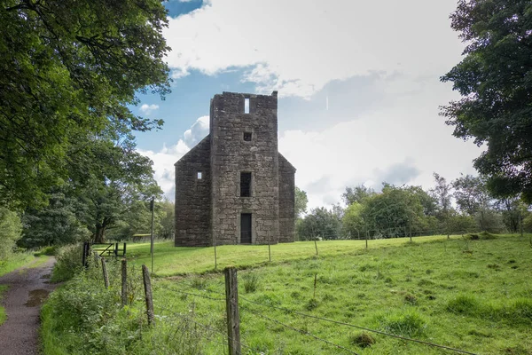 Ancient Ruins Lord Semples Collegiate Church His His Wives Remains — Stock Photo, Image