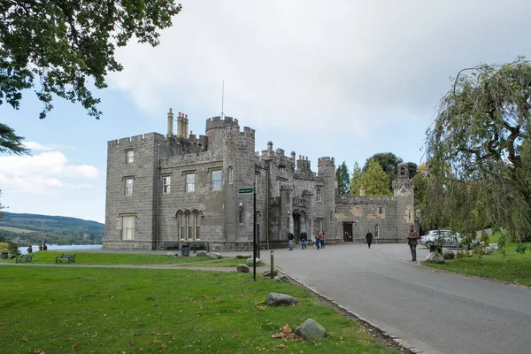 Balloch Escócia Reino Unido Outubro 2018 Antigo Castelo Torre Relógio — Fotografia de Stock