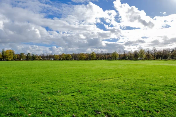 Ωραία Φθινοπωρινά Χρώματα Στο Πάρκο Bellahouston Οποίο Είναι Ένα Δημόσιο — Φωτογραφία Αρχείου