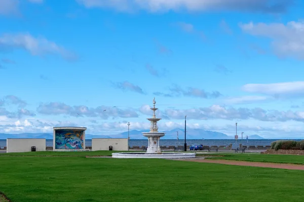 Ayr Scotland Oktober 2018 Blick Auf Die Promenade Von Ayr — Stockfoto