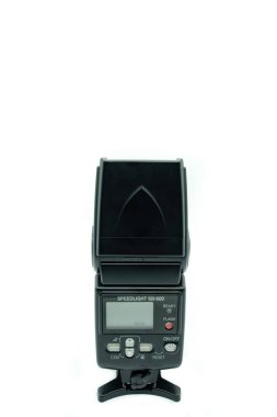 Largs, İskoçya, İngiltere - 22 Kasım 2018: Işıklar Nikonâ €™ s hız ışık Sb-önceki hızları biri 600 birkaç yıl önce ve popüler amoungst fotoğrafçılar (objektifinden) Ttl etkin olmak.