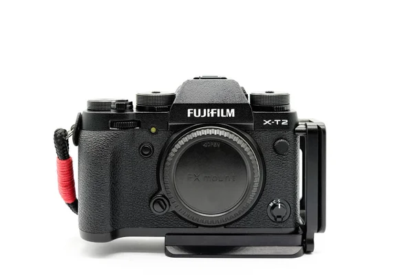 Largs Skotsko Velká Británie Listopadu 2018 Fotoaparát Fujifilm T20 Tělo — Stock fotografie