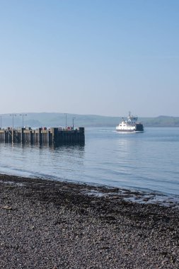 Largs iskele ve Millport feribot West Coast İskoçya üzerinde bir