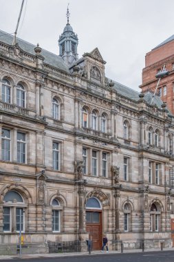 Dundee Iskoçya 'da Meadowside eski posta ofisi binaları.