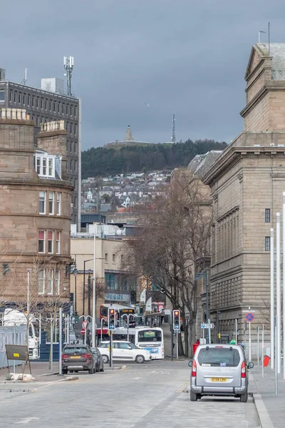 Inbbetween Dundee 's City Buildings and Ongoing Construction is D — Foto de Stock