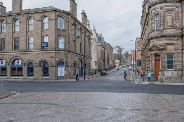 Ward Road Dundee Guardando verso l'Università. Scozia . — Foto Stock