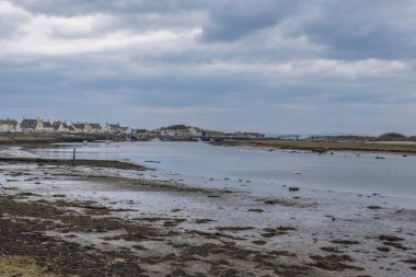 Irvine Harbour Ayrshire İskoçya Eski Liman bakan