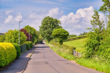 Brisbane Glen Road Iskoçya 'da Largs kasaba üzerinde yer