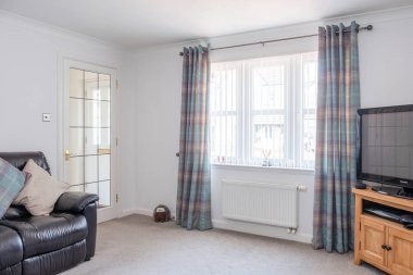 İskoç Konut Developemen Modern Lounge İki Duvarlı Görünümü