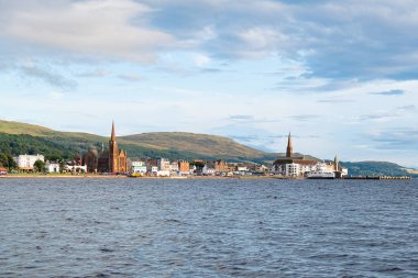 Daha önce Kasaba Bay Across Looking Largs İskoç Town