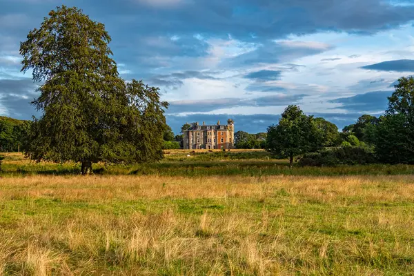 Hunterston House Impresionante arquitectura antigua y hogar de Cla — Foto de Stock