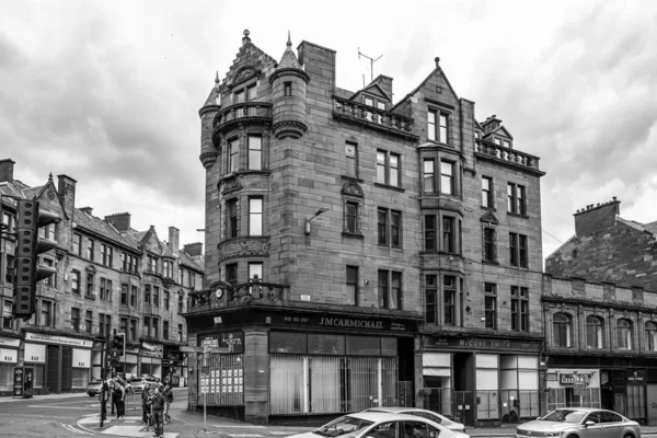 Působivá architektura starého Glasgow na Duke Street číslo 1 — Stock fotografie