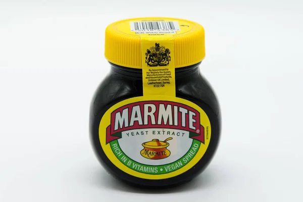 Irvine Scotland Velká Británie Března 2020 Marmite Značkový Kvasnicový Extrakt — Stock fotografie