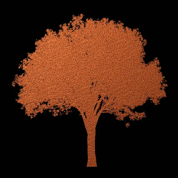 Yaratıcı Benzersiz Modern Ağaç Siluet Doku Deseninin Siyah Arka Plan — Stok fotoğraf