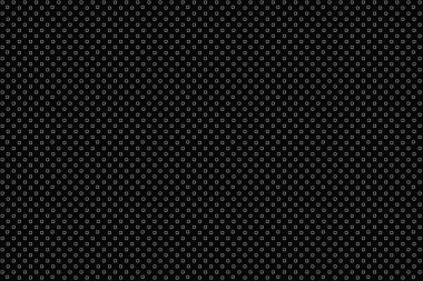 Polka siyah arka plan üzerinde dijital yaratıcı soyut doku deseni nokta. Tasarım öğesi.
