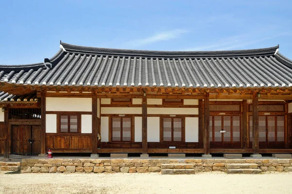 Seoul Jižní Korea Října 2019 Podzim Vesnici Bukchon Hanok — Stock fotografie