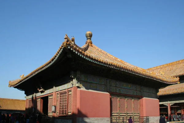 Peking China November 2016 Alte Königspaläste Der Verbotenen Stadt — Stockfoto