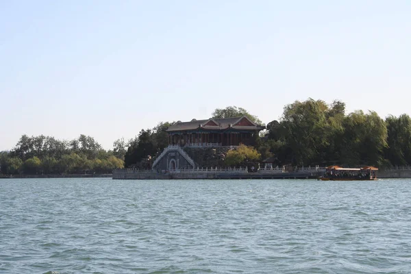 Pequim China Novembro 2016 Kunming Lago Palácio Verão — Fotografia de Stock