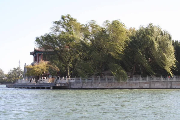 Pequim China Novembro 2016 Kunming Lago Palácio Verão — Fotografia de Stock