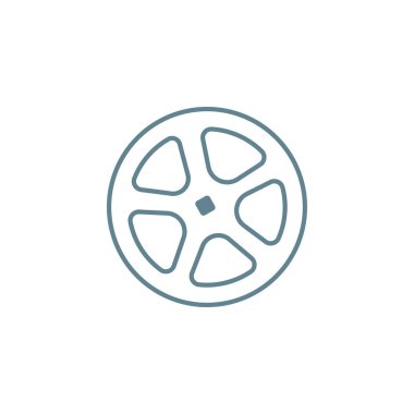 Fuacet doğrusal simgesi kavramı. Fuacet çizgi vektör işaret, sembol, şekil.