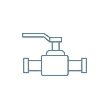 Kolu Vana doğrusal simgesi kavramı. Kolu Vana çizgi vektör işaret, sembol, illüstrasyon.