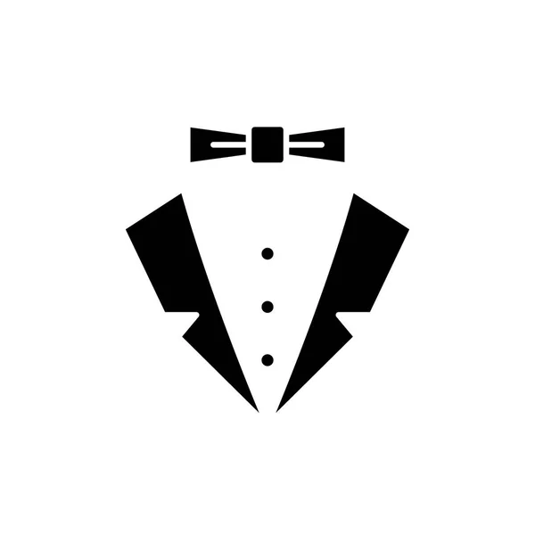 男性スタイル黒アイコン ベクトル分離背景に記号。男性スタイル コンセプト シンボルの図 — ストックベクタ