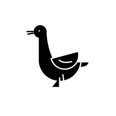 Gus siyah kutsal kişilerin resmi, vektör izole arka plan üzerinde işareti. Gus kavramı sembol, illüstrasyon 