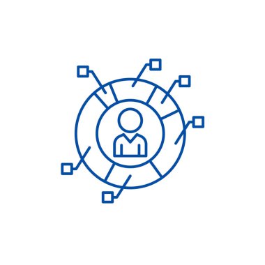 Personel satırı simgesi kavramı özellikleri. Personel düz vektör simgesi, işaret, anahat çizim özellikleri.