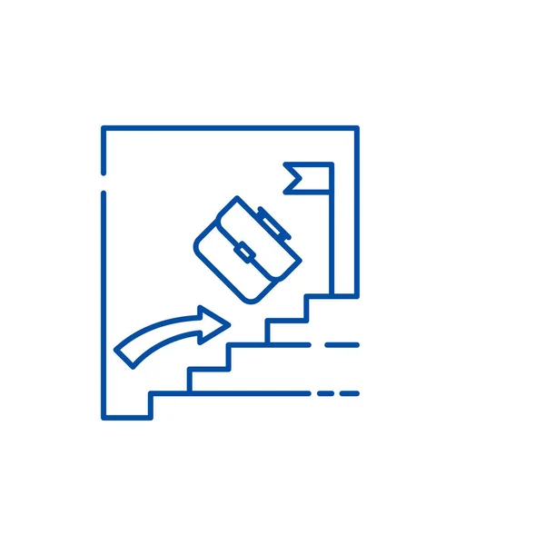 Concepto de icono de línea de inversión pasiva. Inversión pasiva vector plano símbolo, signo, esquema ilustración . — Archivo Imágenes Vectoriales